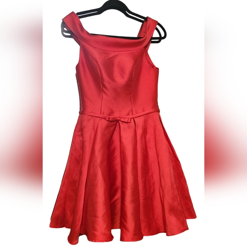 Red Vintage Style Dress